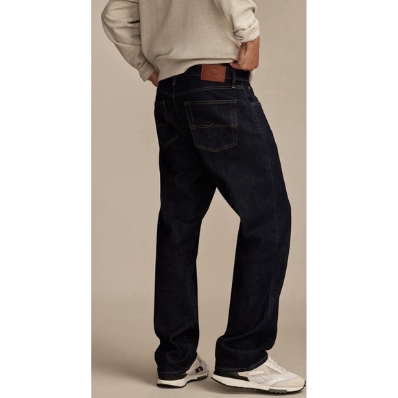 Lucky Brand Cole Hauser Made in USA Athletic Straight Men's Jeans W38 L32 Rinse - Picture 13 of 16